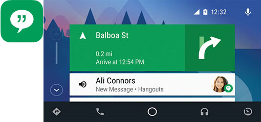 Android Auto Messages - Kenwood 