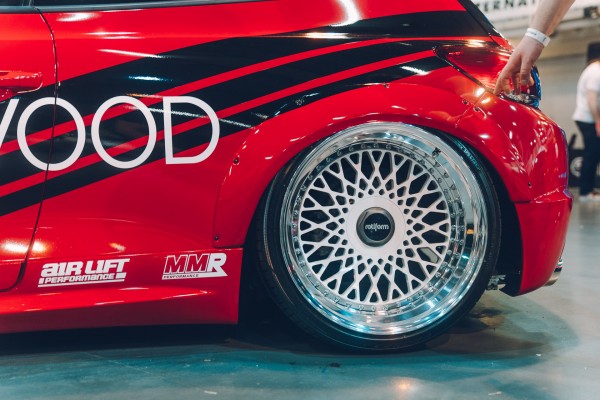 Kenwood VW Scirocco with Rotiform rims