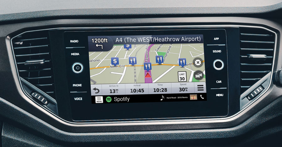VW composition navigation upgrade MIBII by Kenwood