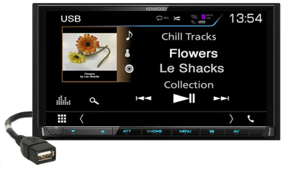 USB music playback DMX7017DABS