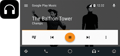 Android Auto Google Play Music - Kenwood 