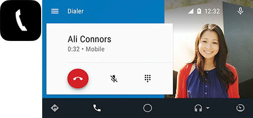Android Auto Phone Calls - Kenwood 
