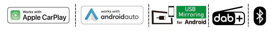 DMX7722DABS feature icons