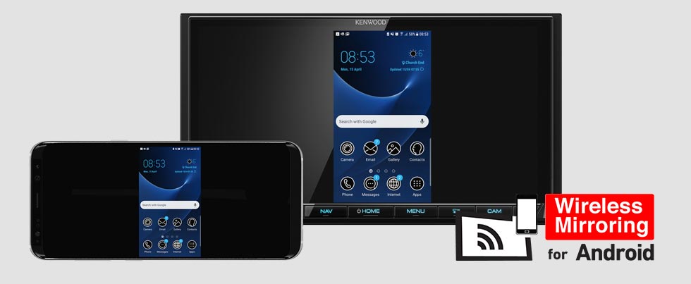 DNX9190DABS Android Mirroring
