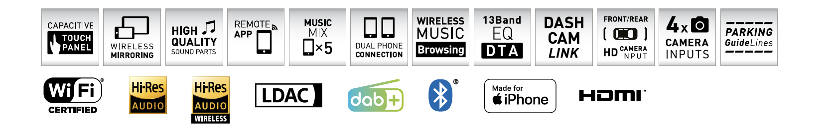DMX9720XDS icons 2